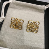 ANAGRAM GOLD EARRINGS