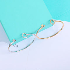 KEY WIRE OVAL BRACELET
