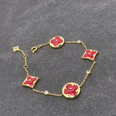 STAR AND SUN CARNELIAN 4 MOTIFS 3 DIAMONDS