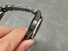 J12 Automatic Black Ceramic White Numerals Black Dial