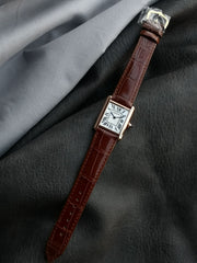 TANK MUST PINK GOLD BURGUNDY CROCODILE