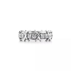 SIXTEEN STONE SILVER RING