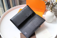 LV 25S FUJIWARA HIROSHI WALLET 19 IN MONOGRAM ECLIPSE COATED CALFSKIN