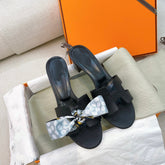 0asis Sandal Epsom Calfskin Black