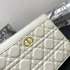 CARO POUCH 19 BAG IN WHITE CALFSKIN