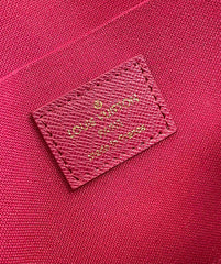 FÉLICIE POCHETTE 21 IN BROWN MONOGRAM CANVAS GOLD HARDWARE