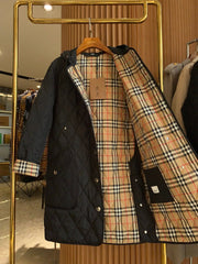 BURBERRY 25S LONG HOODED COAT 061