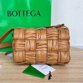 CASSETTE 28 IN MEDIUM BROWN SOFT LAMBSKIN