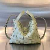 MEDIUM 28 CASSETTE GREY LAMBSKIN