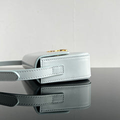 TRIOMPHE 20 BLUE PASTEL CALFSKIN