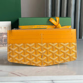 INSERT LOUISE 21 IN YELLOW GOYARDINE CANVAS