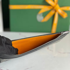 INSERT LOUISE 21 IN BLACK GOYARDINE CANVAS