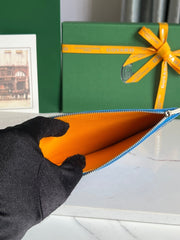 INSERT LOUISE 21 IN TORY BLUE GOYARDINE CANVAS