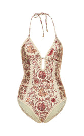 ZIMMERMANN BIKINI WITH PLUNGING NECKLINE 270503