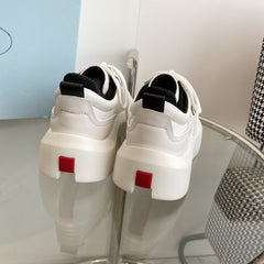 PRA THICK-SOLE SNEAKERS IN CALFSKIN