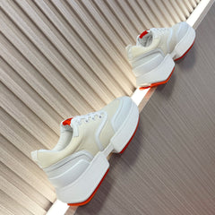 GIGA SNEAKER BLUE PASTEL PINK WHITE CALFSKIN