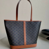 TRIOMPHE 26 TAN CALFSKIN