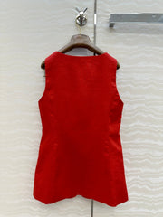 LP SLEEVELESS LINEN BLAZER 272246