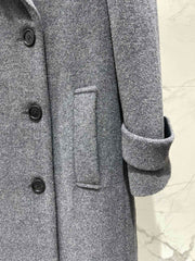 YSL 25S LONG CASHMERE COAT STYLE 32