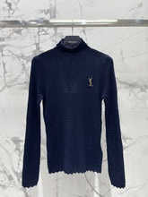 YSL 25S FITTED TURTLENECK SWEATER STYLE 183