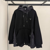 PRADA 25S KNIT HOODED JACKET 333