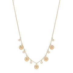 ROSE VENTS 5 MOTIF NECKLACE