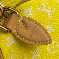 SPEEDY P9 BANDOULIÈRE 25 IN YELLOW MONOGRAM CALFSKIN