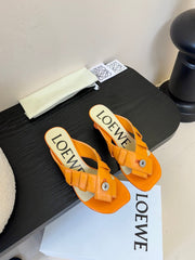 LOW TOY PANTA TOE SANDAL IN LAMBSKIN BRIGHT