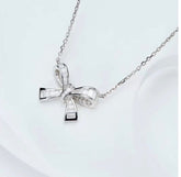 GRA SILVER DIAMOND NECKLACE