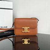 TRIOMPHE TEEN 18 CINNAMON BROWN COWHIDE