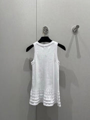 CC 25 Patterned Knitted Vest