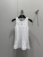 CC 25 Patterned Knitted Vest