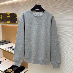 RALPH LAUREN 25S FLEECE SWEATSHIRT WITH EMBROIDERED LOGO 264