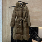 MAX MARA 25S LONG DOWN COAT 210