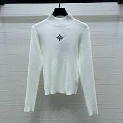 LV 25S LOGO-EMBROIDERED SWEATER 0088