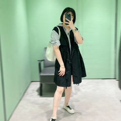 PRADA 25S ELASTIC WAIST SKIRT 304