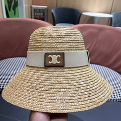 BUKET HAT MODEL 653603 IN NATURAL RAFFIA STRAW