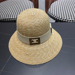 BUKET HAT MODEL 653603 IN NATURAL RAFFIA STRAW