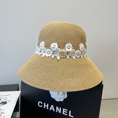 WIDE BRIM HAT MODEL 652030 IN WOVEN STRAW