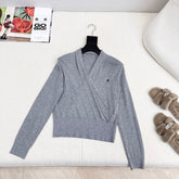 HERMES 25S V-NECK SWEATER 293
