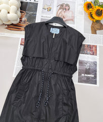 PRADA 25S ELASTIC WAIST SKIRT 304