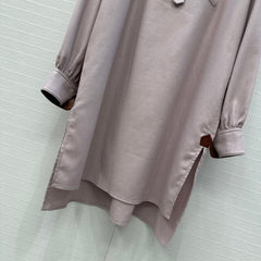 LP LINEN SHIRT DRESS 268356