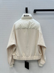 MONCLER 25S SHEARLING AND DOWN JACKET 233