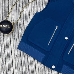 HERMES 25S SLEEVELESS JACKET 305