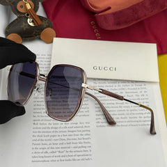 SQUARE FRAME SUNGLASSES G364 IN METAL