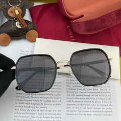 SQUARE FRAME SUNGLASSES G364 IN METAL