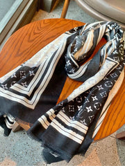 LV SCARF 200 CM IN CASHMERE 732078