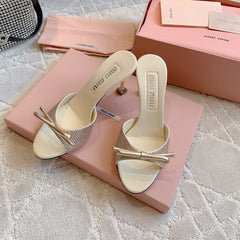 Champagne High - Heels Diamond Sheepskin