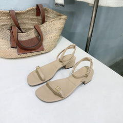 LP MINDIL SANDAL 25 IN BEIGE LAMBSKIN