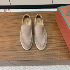 LP SUEDE SUMMER WALK LOAFERS BEIGE